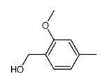 2-甲氧基-4-甲基苄醇结构式