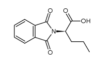 (R)-2-phthalimidopentanoic acid结构式