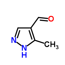3-甲基吡唑-4-甲醛结构式