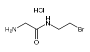 2-amino-N-(2-bromoethyl)acetamide hydrochloride Structure