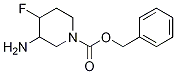benzyl 3-aMino-4-fluoropiperidine-1-carboxylate Structure