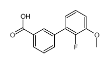 2-氟-3-甲氧基联苯-3-羧酸结构式