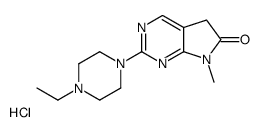 2-(4-ethylpiperazin-1-yl)-7-methyl-5H-pyrrolo[2,3-d]pyrimidin-6-one,hydrochloride Structure