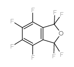 1,1,3,3,4,5,6,7-八氟-1,3-二氢异苯并呋喃结构式