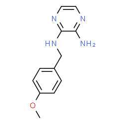 N2-(4-methoxybenzyl)pyrazine-2,3-diamine Structure