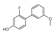 3-fluoro-4-(3-methoxyphenyl)phenol结构式
