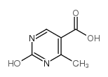 2-羟基-4-甲基嘧啶-5-羧酸结构式