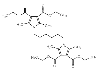 四乙基1,1'-六亚甲基双(2,5-二甲基-1H-吡咯-3,4-二羧酸酯)图片