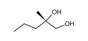 (2S)-2-methyl-1,2-pentanediol结构式