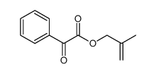 2-methylallyl 2-oxo-2-phenylacetate结构式