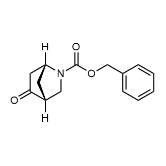 (1R,4R)-5-氧代-2-氮杂双环[2.2.1]庚烷-2-羧酸苄酯结构式