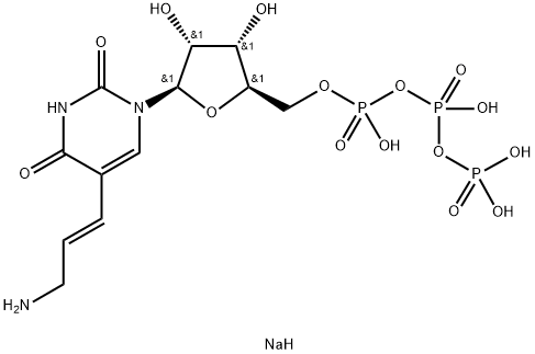 Aminoallyl-UTP sodium salt Structure