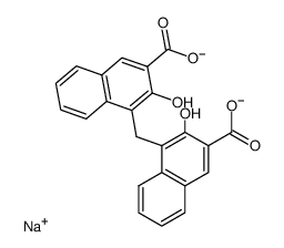 embonic acid disodium salt Structure