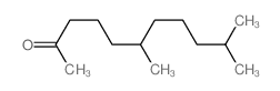 2-Undecanone,6,10-dimethyl- Structure