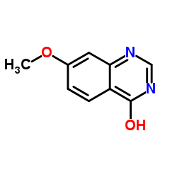 7-甲氧基-4(3H)-喹唑啉酮结构式