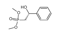 dimethyl (R)-(2-hydroxy-2-phenylethyl)phosphonate Structure