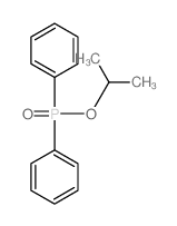 (phenyl-propan-2-yloxy-phosphoryl)benzene结构式