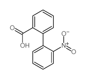 [1,1'-Biphenyl]-2-carboxylicacid, 2'-nitro- Structure
