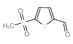 5-(甲基磺酰基)-2-噻吩甲醛结构式