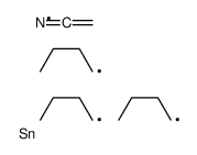 Tributyl(cyanomethyl)tin结构式