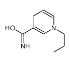 1-propyl-4H-pyridine-3-carboxamide结构式