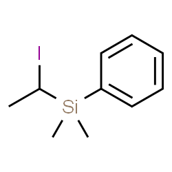 (1-IODOETHYL)DIMETHYL(PHENYL)SILANE结构式