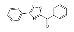 phenyl-(3-phenyl-1,2,4-thiadiazol-5-yl)methanone结构式