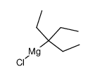 1,1-diethylpropylmagnesium chloride Structure