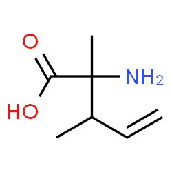 4-Pentenoicacid,2-amino-2,3-dimethyl-(9CI)结构式