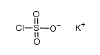 potassium chlorosulfonate结构式