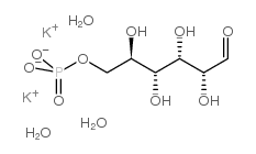 D-葡萄糖 6-磷酸二钾盐三水合物结构式