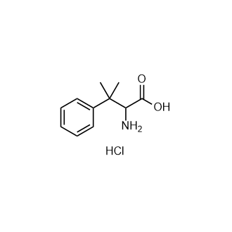 2-氨基-3-甲基-3-苯丁酸盐酸盐结构式
