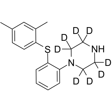 Vortioxetine-d8 structure