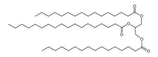 1,3-Dipalmitoyl-2-Stearoyl Glycerol Structure