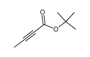 tert-butyl but-2-ynoate结构式