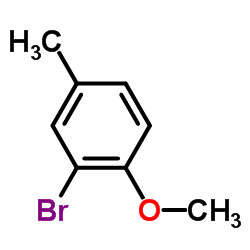 3-Bromo-4-methoxytoluene Structure