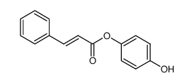 4-hydroxyphenyl cinnamate Structure