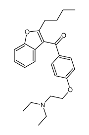 Deiodoamiodarone Structure