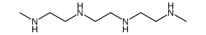 N,N'-Bis-(2-methylamino-ethyl)-ethane-1,2-diamine结构式