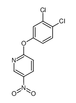 2-(3,4-dichlorophenoxy)-5-nitropyridine结构式