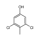 3,5-dichloro-4-methylphenol结构式