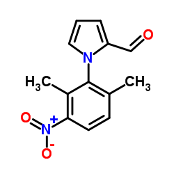 1-(2,6-Dimethyl-3-nitrophenyl)-1H-pyrrole-2-carbaldehyde Structure