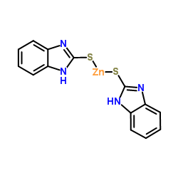 Zinc bis(1H-benzimidazole-2-thiolate) structure