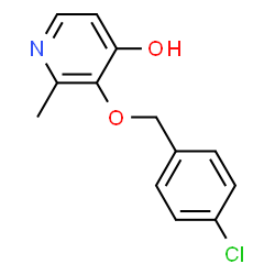 3-[(4-CHLOROBENZYL)OXY]-2-METHYL-4(1H)-PYRIDINONE Structure