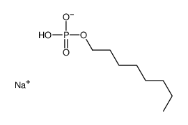 sodium,octyl hydrogen phosphate结构式