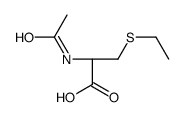 L-Cysteine, N-acetyl-S-ethyl- Structure