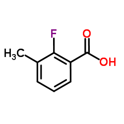 2-氟-3-甲基苯甲酸结构式