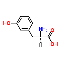 (R)-2-氨基-3-(3-羟基苯基)丙酸图片