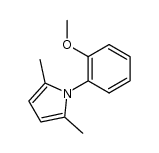 1-(2-methoxyphenyl)-2,5-dimethyl-1H-pyrrole Structure