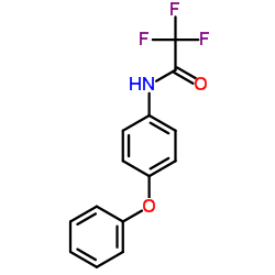 2,2,2-Trifluoro-N-(4-phenoxyphenyl)acetamide Structure